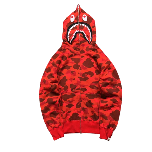 BAPESHARK ABC HOODIE CAMOU