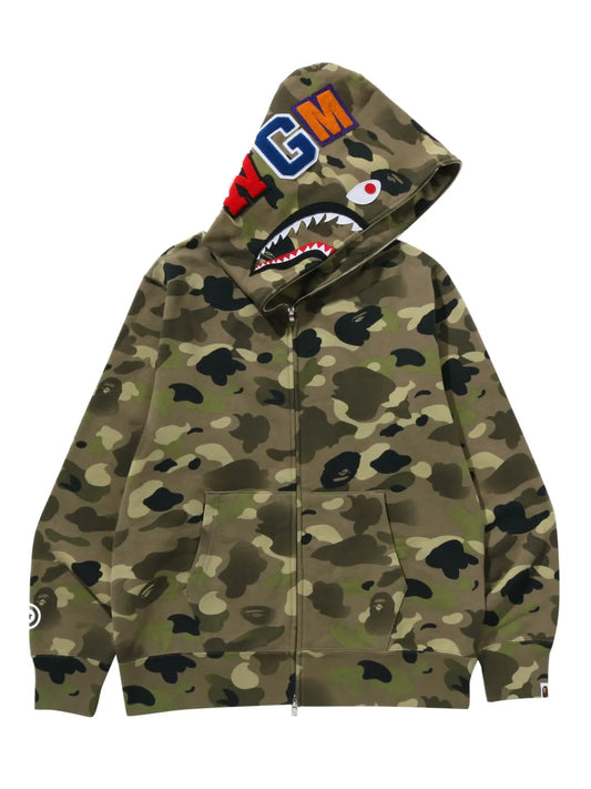 BAPE SHARK CAMO GREEN