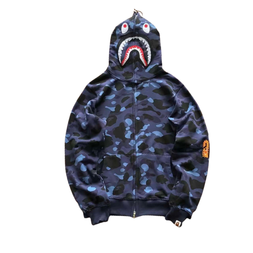 BAPESHARK ABC HOODIE CAMOU